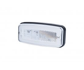 LD 2761 Габаритно-контурный фонарь NEON HOR 116 24 LED с отражателем белый   2функции: позиционный перед/светоотражатель 52761